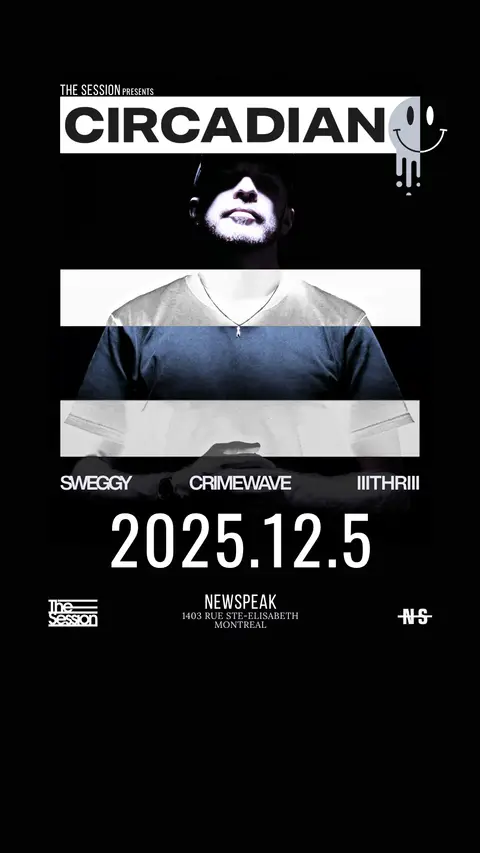 Flyer: CIRCADIAN – Montréal